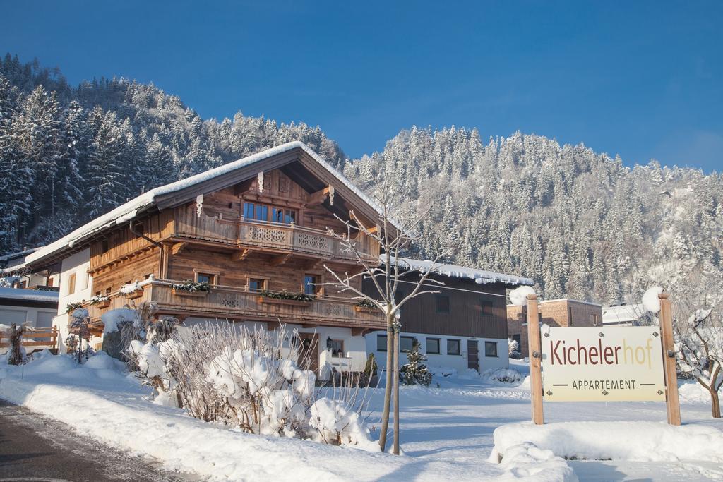 Appartement Kichelerhof Strass im Zillertal Buitenkant foto