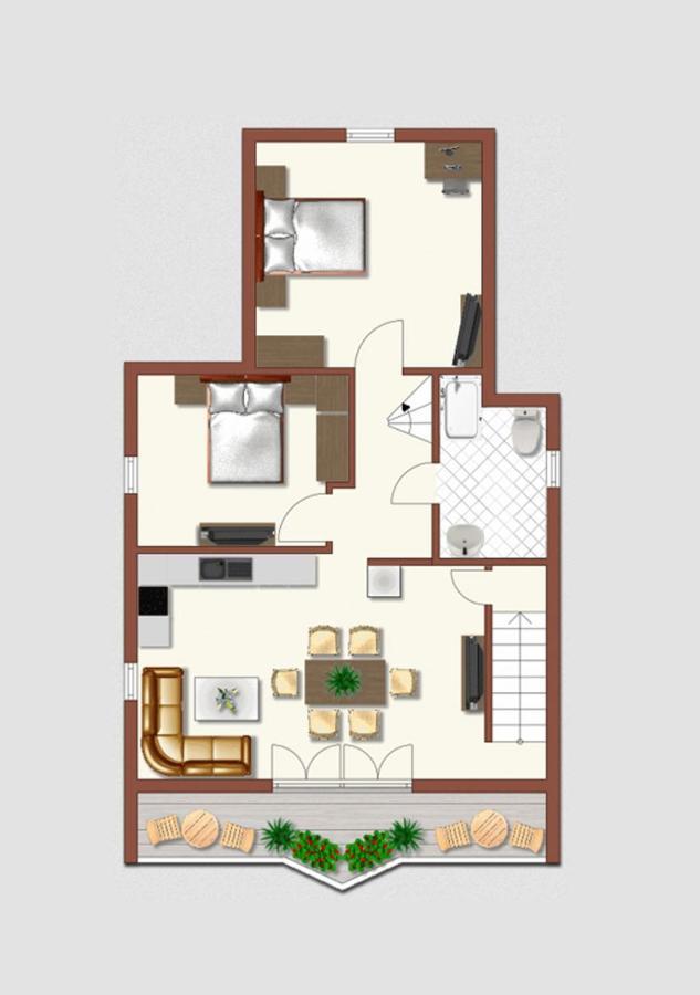 Appartement Kichelerhof Strass im Zillertal Buitenkant foto